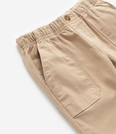 Pantalón Recto Infantil en Sarga con Bolsillos - Talle 1 a 5 años 10