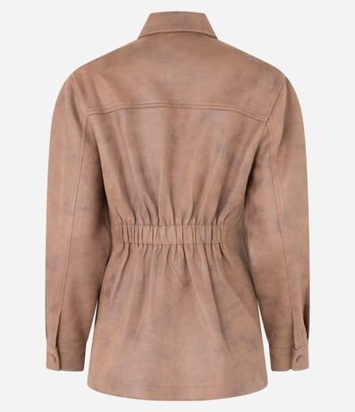 Campera con Bolsillos Delanteros y Elástico en la Espalda 7