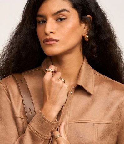 Campera con Bolsillos Delanteros y Elástico en la Espalda 5