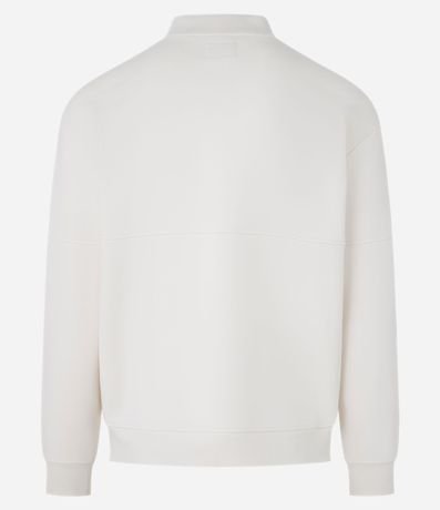 Campera Bomber en Algodón con Cremallera 5