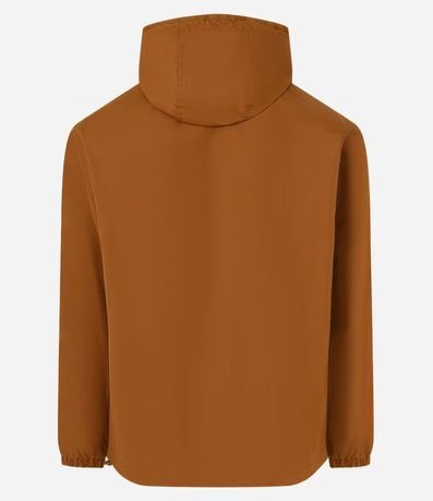 Campera Rompevientos con Capucha y Bolsillo con Cierre 9