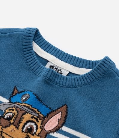 Suéter Infantil con Estampa Chase Paw Patrol - Talle 1 a 6 años 5