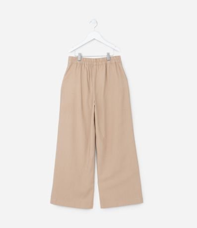 Pantalón Wide Leg Infantil Sastrería con Pliegues - Talle 5 a 14 años 2
