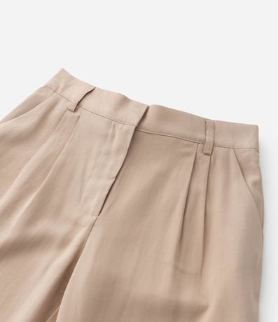 Pantalón Wide Leg Infantil Sastrería con Pliegues - Talle 5 a 14 años 5