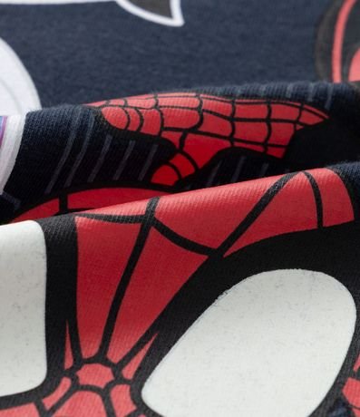 Remera Comfort Infantil con Estampa Spidey Brilla en la Oscuridad - Talle 2 a 5 años 3