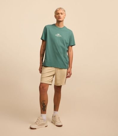 Remera Comfort en Algodón con Estampa de Por do Sol 2