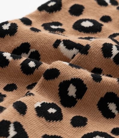 Media Can Can Infantil con Textura de Corazones - Talle P al G 3