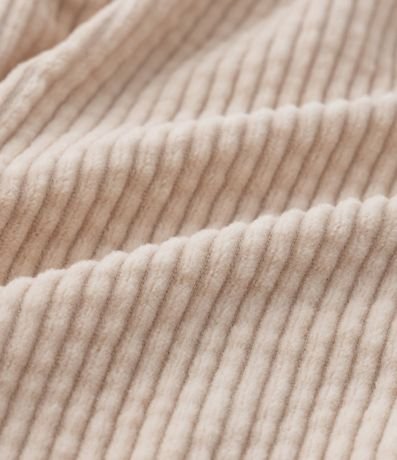 Short Pollera Infantil en Terciopelo con Detalle de Botones - Talle 5 a 14 años 3