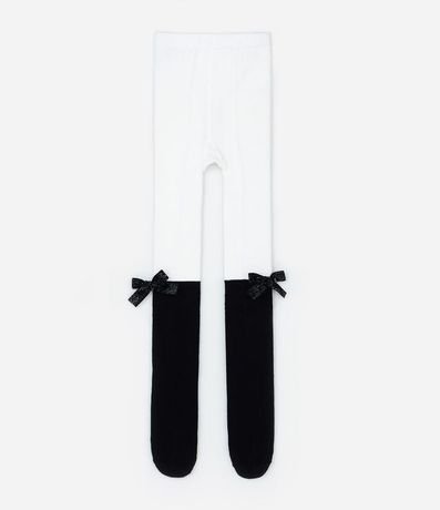 Media Can Can Infantil con Estampa Moñas - Talle P a G