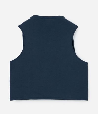 Blusa Musculosa en Viscosa con Cuello Boba Curve & Plus Size 6