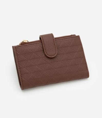 Billetera Floater con Textura Embossed y Mini solapa 1