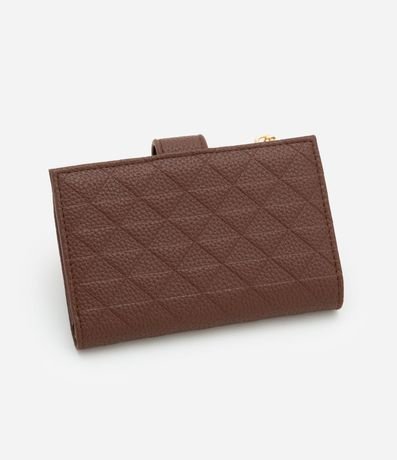 Billetera Floater con Textura Embossed y Mini solapa 2