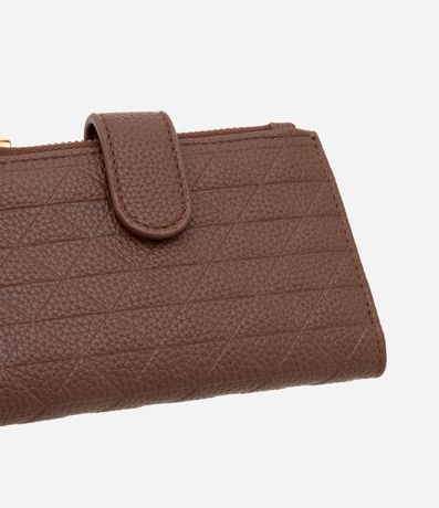 Billetera Floater con Textura Embossed y Mini solapa 3