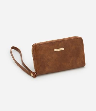 Billetera Pequeña en PU con Cremallera y Breteles Capanga