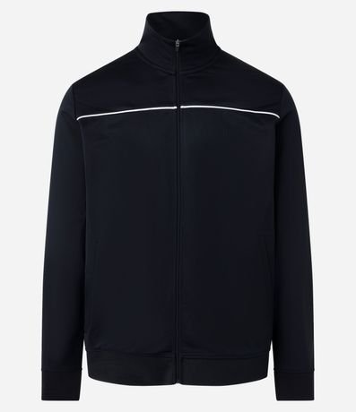 Chaqueta Deportiva Helanca con Detalles de Flecos 5