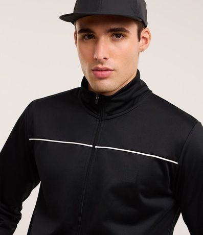 Chaqueta Deportiva Helanca con Detalles de Flecos 4