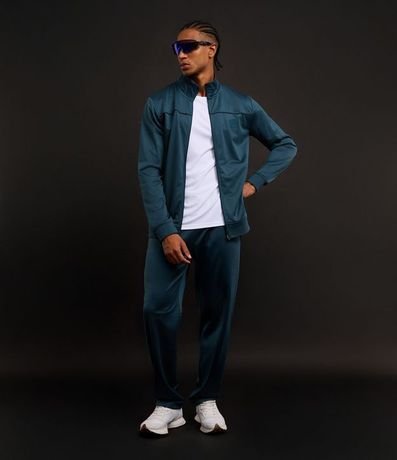 Chaqueta Deportiva Helanca con Detalles de Flecos 2