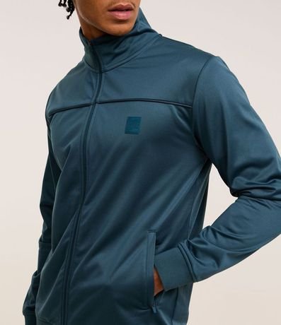 Chaqueta Deportiva Helanca con Detalles de Flecos 6