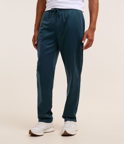 Pantalón Deportivo en Helanca con Cintura Elástica 2