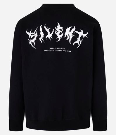 Saco Comfort en Fleece con Estampa Localizada 2