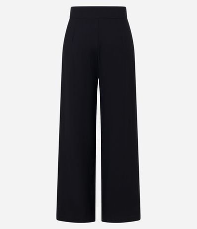 Pantalón Sastrería Wide Leg Cintura Alta con Pliegues 6