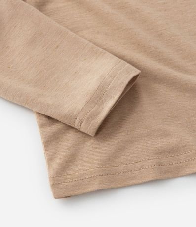 Blusa Infantil con Manga Abullonada y Cuello Alto - Talle 1 a 5 años 3