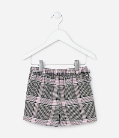 Short Pollera Infantil con Cinturón Doble y Hebillas - Talle 1 a 5 años 2