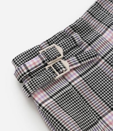 Short Pollera Infantil con Cinturón Doble y Hebillas - Talle 1 a 5 años 6