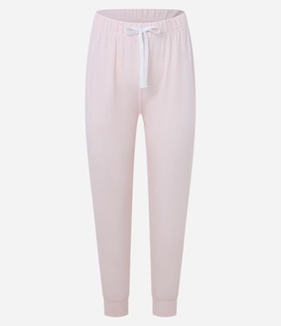 Pijama Largo en Tricot y con Detalle de Lazo en la Cintura 8