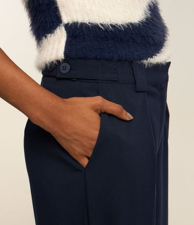 Pantalón Recto en Sastrería con Friso 4