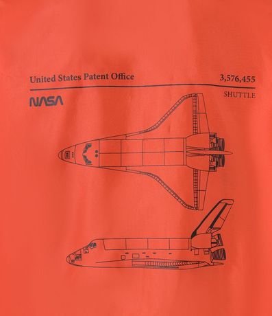 Campera Rompevientos con Capucha y Estampado Nasa 13