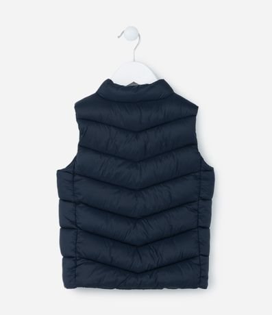 Chaleco Puffer Infantil Básico en Microfibra - Talle 1 a 4  Anos 2