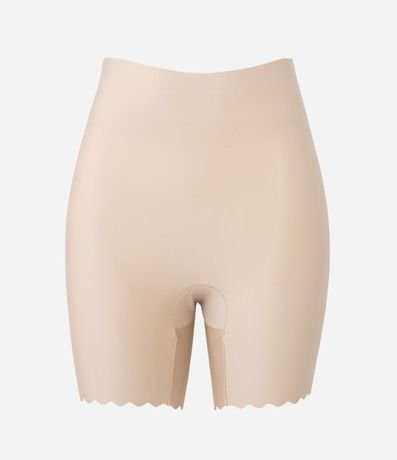 Bermuda Modeladora en Microfibra con Borde Nube 4