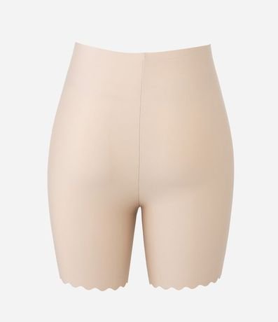 Bermuda Modeladora en Microfibra con Borde Nube 5