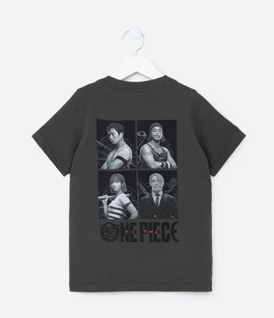 Remera Infantil con Estampa One Piece - Talle 5 a 14 años 2