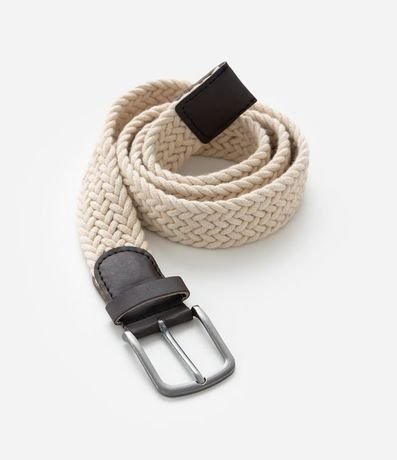 Bermuda Infantil con Cinturón Trenzado - Talle 05 a 14 años 6