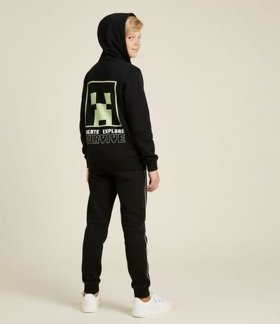 Saco Infantil con Estampa Frente y Espalda Minecraft - Talle 5 a 14 años 1