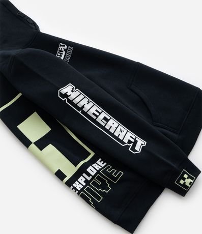 Saco Infantil con Estampa Frente y Espalda Minecraft - Talle 5 a 14 años 5