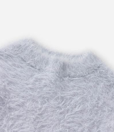 Suéter Infantil Peludito con Hilo Metalizado - Talle 5 a 14 años 4