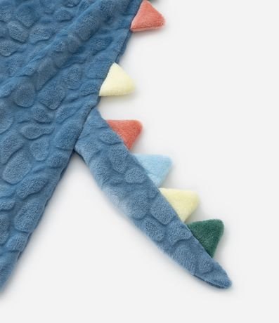 Bata de Baño Infantil Calentito Estampa Dino con Crestas - Talle 3 a 12 años 3