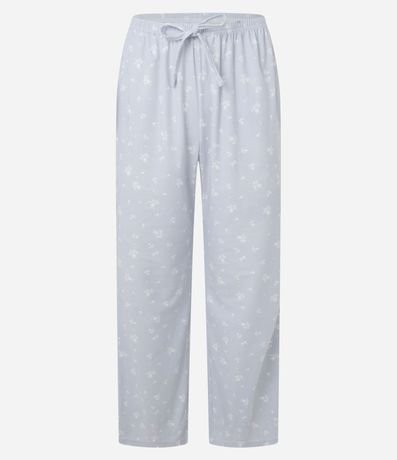 Pijama Largo en Sherpa con Estampa Smile 6