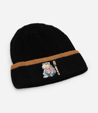 Gorro Infantil con Estampa Capivara Gamer - Talle único