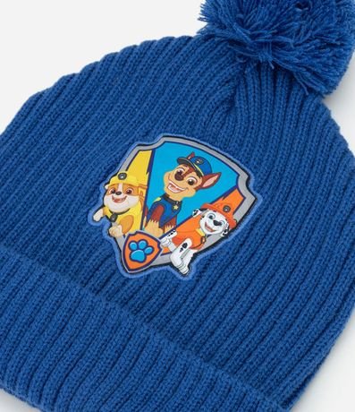 Gorro Infantil con Pompón y Bordado Paw Patrol - Talle único 3