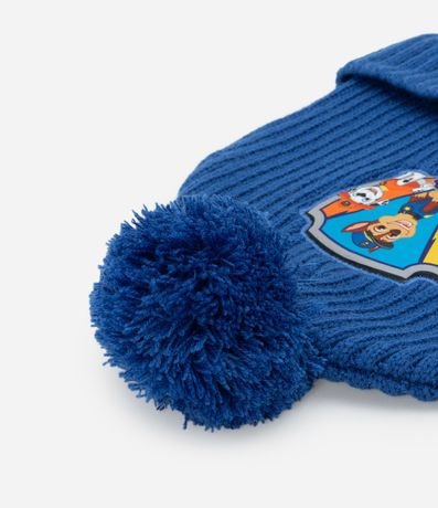 Gorro Infantil con Pompón y Bordado Paw Patrol - Talle único 4
