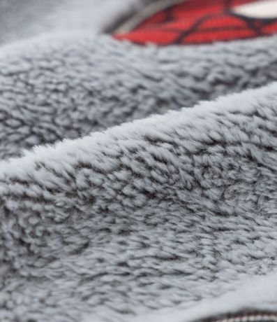 Bata de Baño Infantil con Estampa Hombre-Araña Brilla en la Oscuridad - Talle 3 a 12 años 3