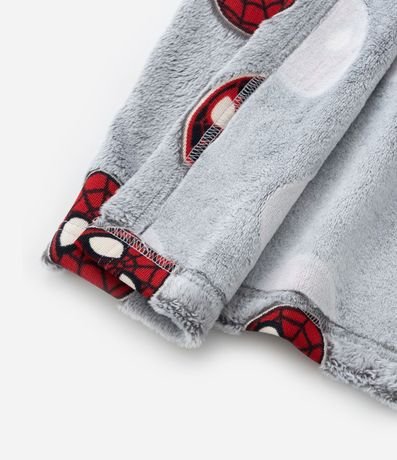 Bata de Baño Infantil con Estampa Hombre-Araña Brilla en la Oscuridad - Talle 3 a 12 años 5