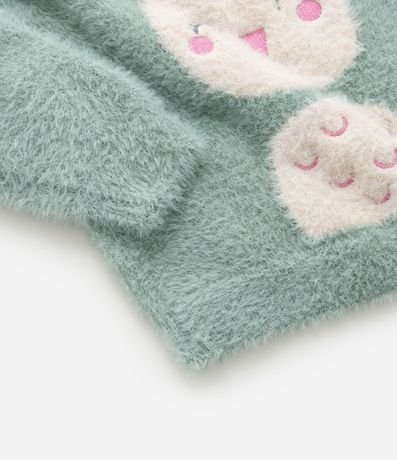 Suéter Infantil Peluche con Estampa Animalito - Talle 0 a 18 meses 5