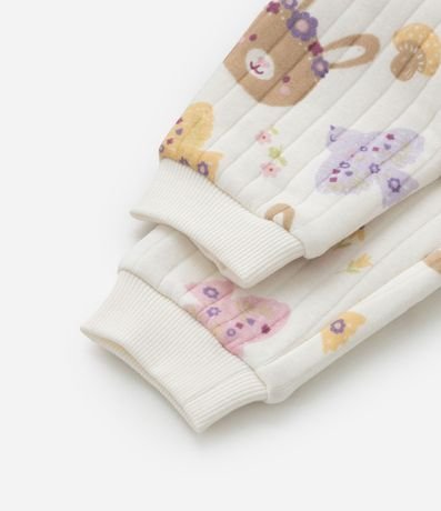 Conjunto Infantil en Capitoneada con Volados - Talle 0 a 18 meses 7