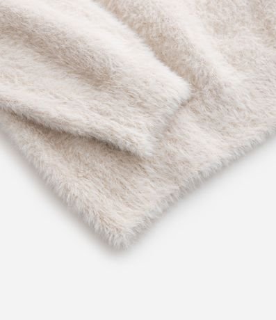 Suéter Infantil Peluche con Bordado en Lentejuelas - Talle 5 a 14 años 4