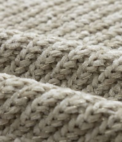 Suéter Infantil en Chenille con Hilo Metalizado - Talle 5 a 14 años 3